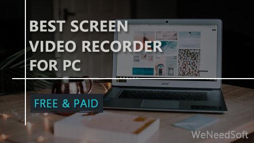 screen video recorder for pc