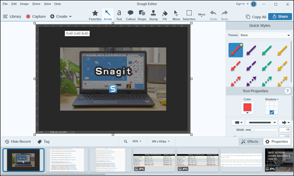how to edit video in snagit mac